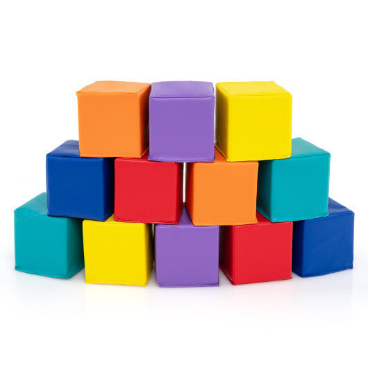 Get it for $42 - 12 Pieces Soft Foam Building Blocks for Kids
