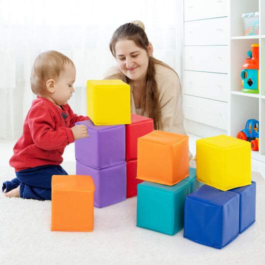 Get it for $42 - 12 Pieces Soft Foam Building Blocks for Kids