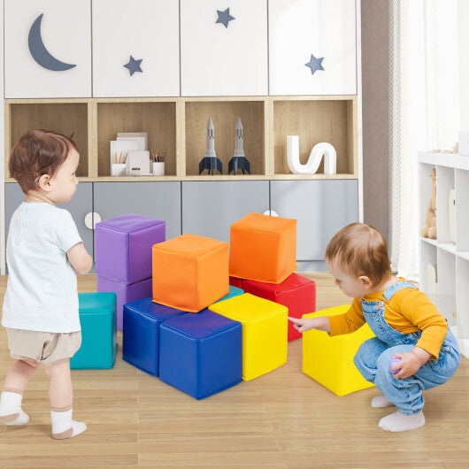 Get it for $42 - 12 Pieces Soft Foam Building Blocks for Kids