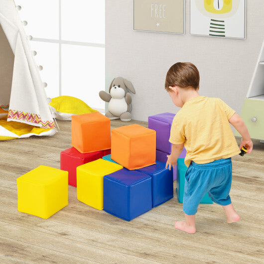 Get it for $42 - 12 Pieces Soft Foam Building Blocks for Kids