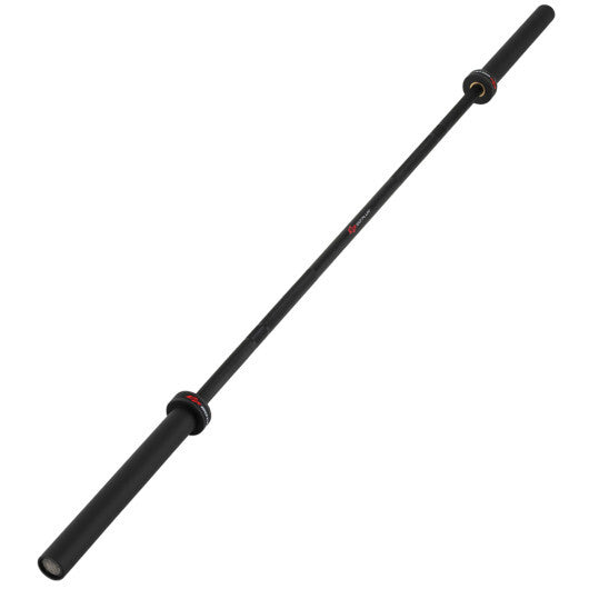 2000 lbs Weight Lifting 7FT Olympic Bar for Olympic Plates for Squats and Home Gym-Silver W2B