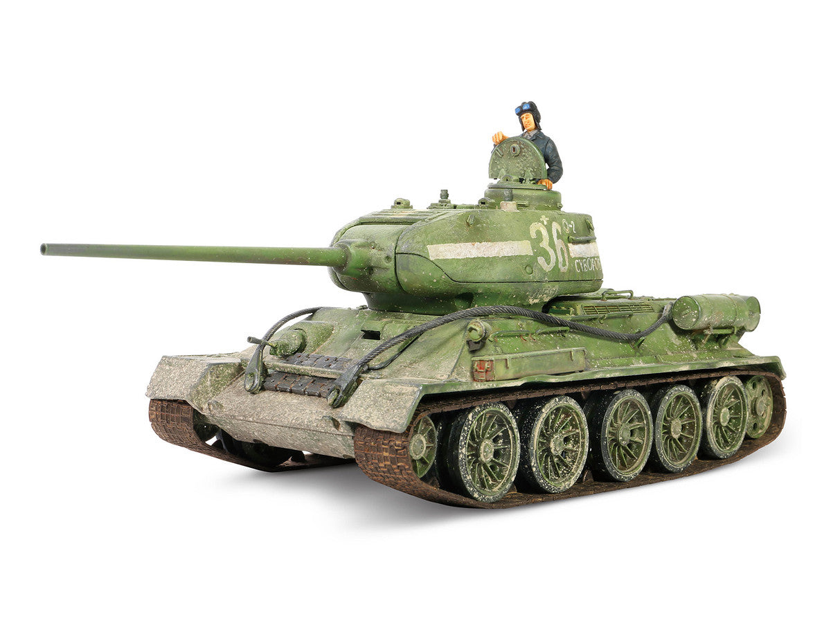 Soviet T-34-85 Medium Tank "55th Guards Tank Bde. 7th Guards Tank Corps Berlin" (1945) Soviet Army "Armored Fighting Vehicle" Series 1/32 Diecast Model by Forces of Valor Forces Of Valor