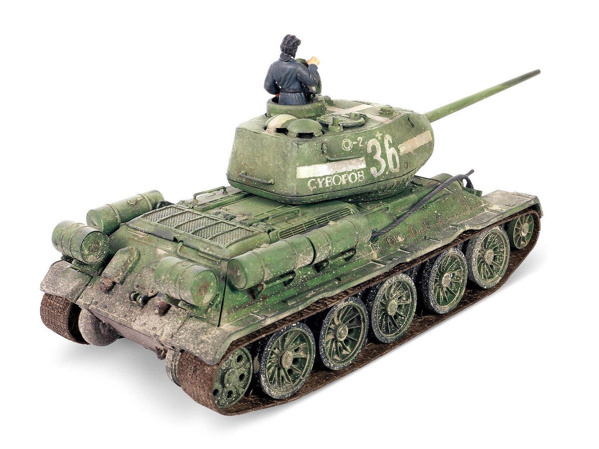 Soviet T-34-85 Medium Tank "55th Guards Tank Bde. 7th Guards Tank Corps Berlin" (1945) Soviet Army "Armored Fighting Vehicle" Series 1/32 Diecast Model by Forces of Valor Forces Of Valor