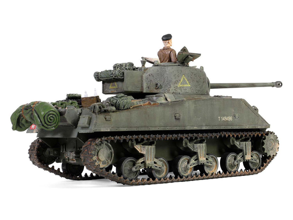 British Sherman Firefly Vc. Tank "8th Armoured Brigade 24th Lancer 13/18th Hussars Normandy" (1944) British Royal Army "Armored Fighting Vehicle" Series 1/32 Diecast Model by Forces of Valor Forces Of Valor