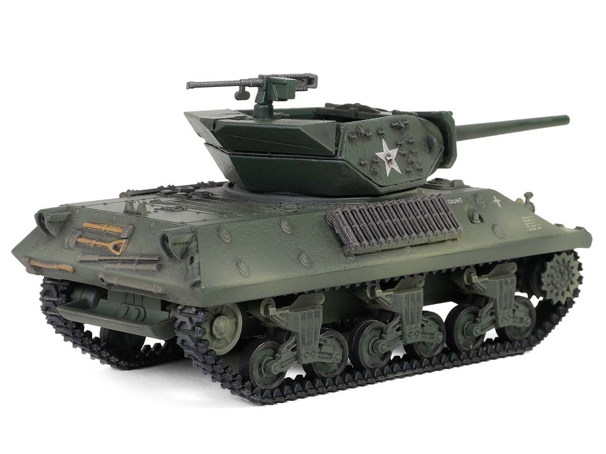 U.S. Army M10 GMC Tank "702nd Tank Destroyer Battalion Normandy France" (1944) United States Army "Mini AFV" Series 1/64 Diecast Model by Forces of Valor Forces Of Valor