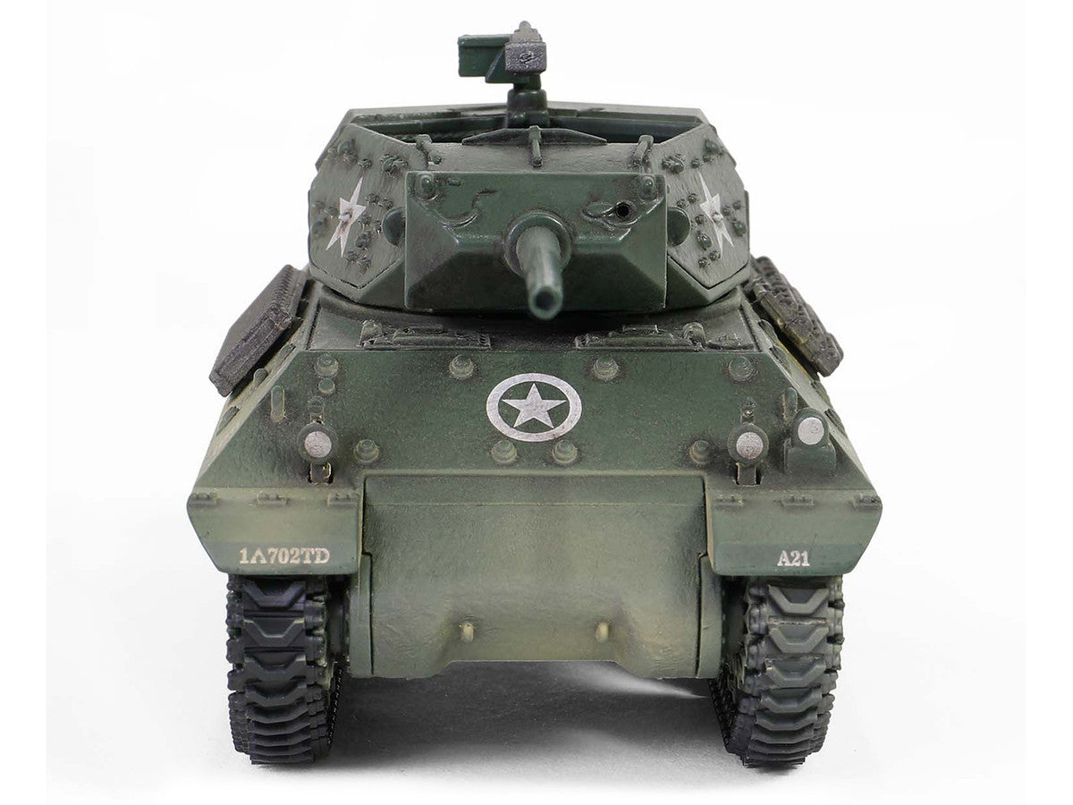 U.S. Army M10 GMC Tank "702nd Tank Destroyer Battalion Normandy France" (1944) United States Army "Mini AFV" Series 1/64 Diecast Model by Forces of Valor Forces Of Valor