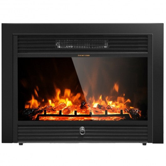 28.5 Inch Electric Fireplace Recessed with 3 Flame Colors W2B
