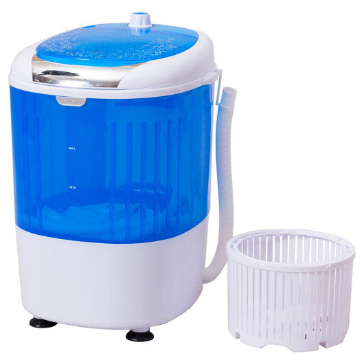 5.5 lbs Portable Semi Auto Washing Machine for Small Space W2B