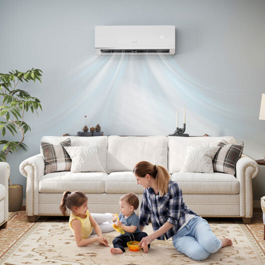 SEERXtreme Series ENERGY STAR Certified 12000 BTU 24 SEER2 115V Mini Split Heat Pump Heating at -15F W2B
