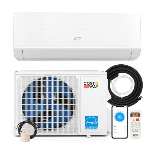 SEERXtreme Series ENERGY STAR Certified 12000 BTU 24 SEER2 208-230V Mini Split Heat Pump Heating at -15F W2B