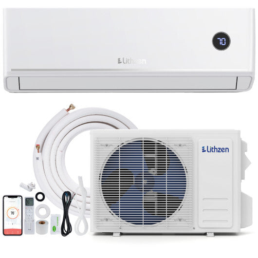 12000 BTU 18.1 SEER2 115V Mini Split Air Conditioner Works with Alexa W2B