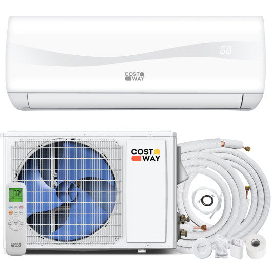 12000 BTU 17 SEER2 208-230V Mini Split Air Conditioner with Heat Pump W2B