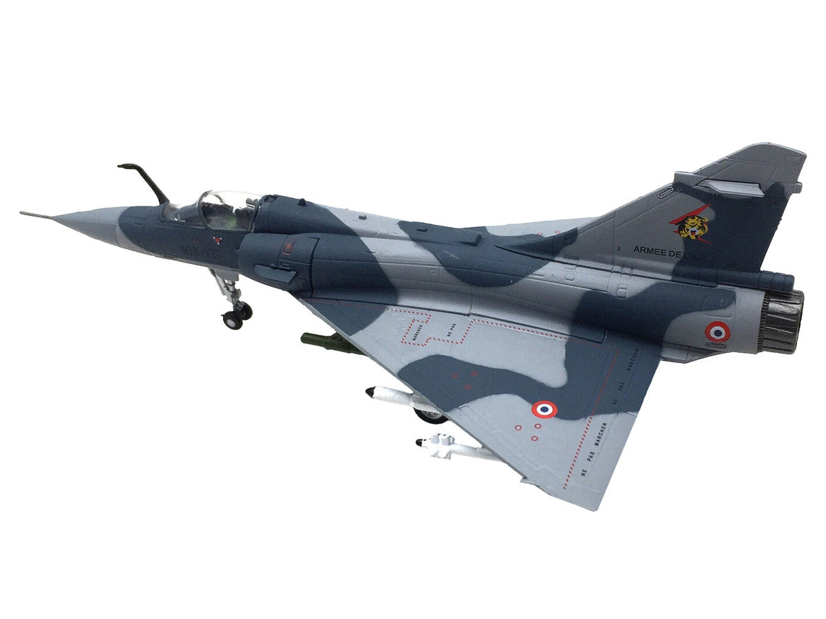 Dassault Mirage 2000C Fighter Aircraft "EC 1/12 Cambresis SPA 162 Tigre NATO Tiger Meet Belgium" (2009) Armee de l'Air (French Air Force)  1/100 Diecast Model Airplane Other