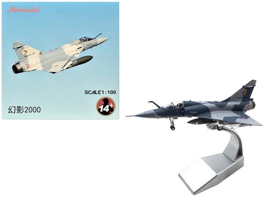 Dassault Mirage 2000C Fighter Aircraft "EC 1/12 Cambresis SPA 162 Tigre NATO Tiger Meet Belgium" (2009) Armee de l'Air (French Air Force)  1/100 Diecast Model Airplane Other