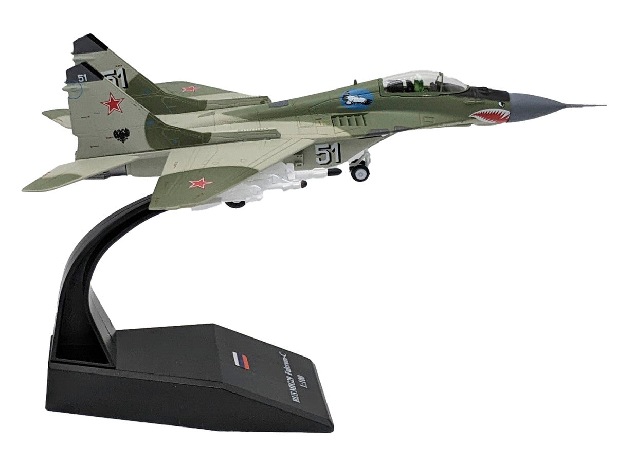 Mikoyan-Gurevich MiG-29 Fighter Aircraft "120th GvIAP Domna Airfield" (2001) Russian Air Force 1/100 Diecast Model Airplane Other