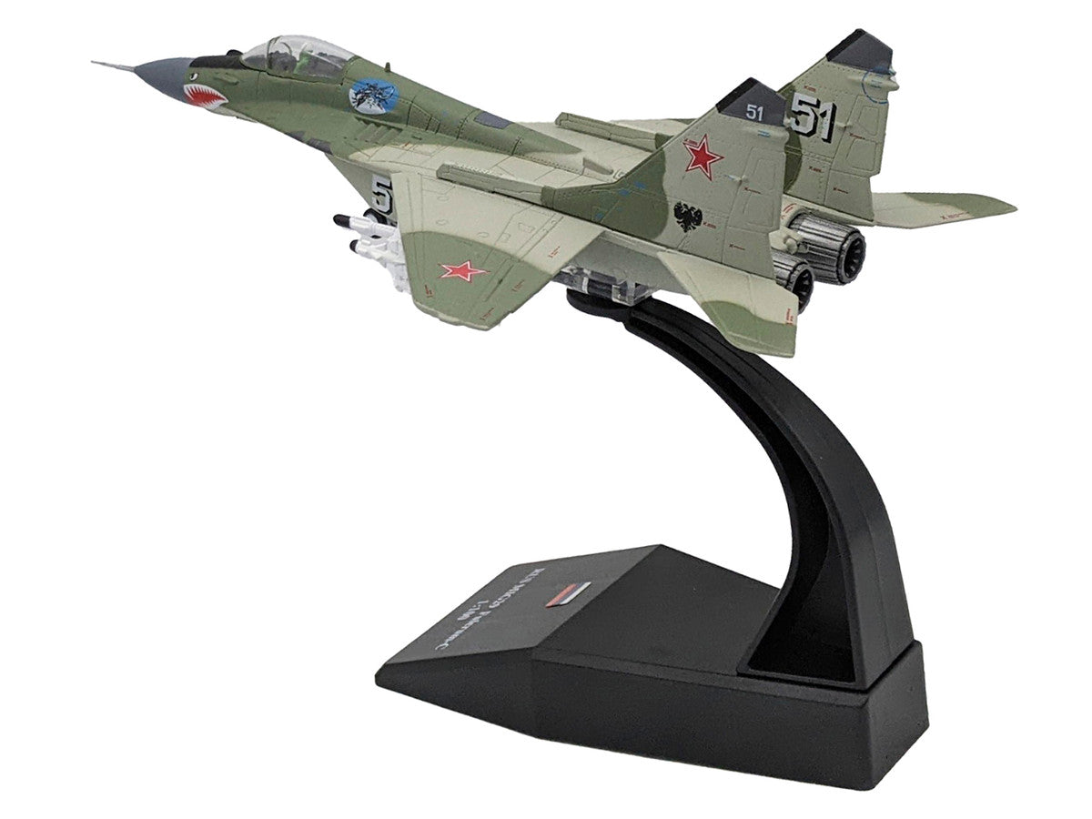 Mikoyan-Gurevich MiG-29 Fighter Aircraft "120th GvIAP Domna Airfield" (2001) Russian Air Force 1/100 Diecast Model Airplane Other