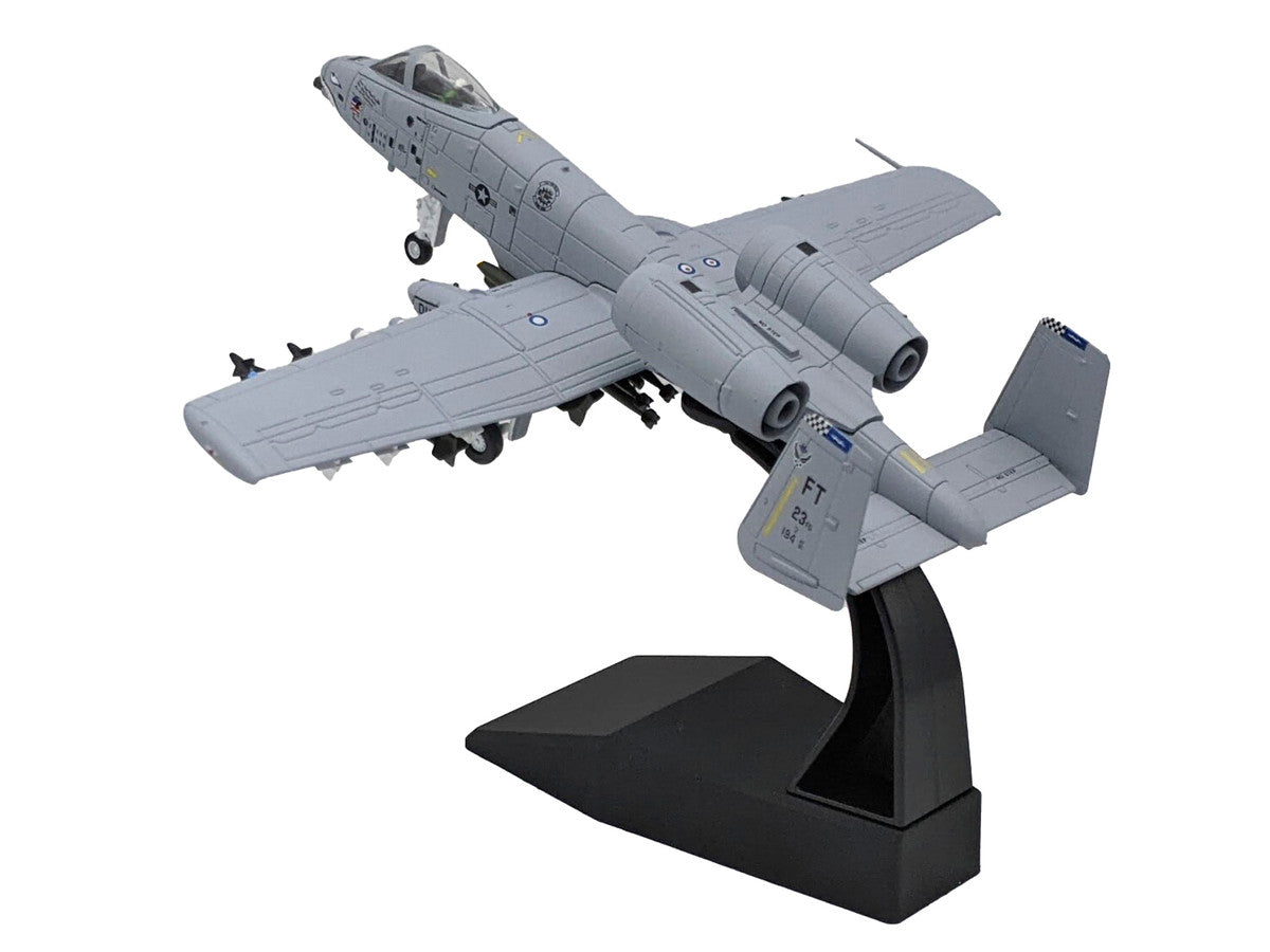 Republic A-10C Thunderbolt II Attack Aircraft "Flying Tigers 23rd Fighter Group 23rd Wing" (2003) United States Air Force 1/100 Diecast Model Airplane Other