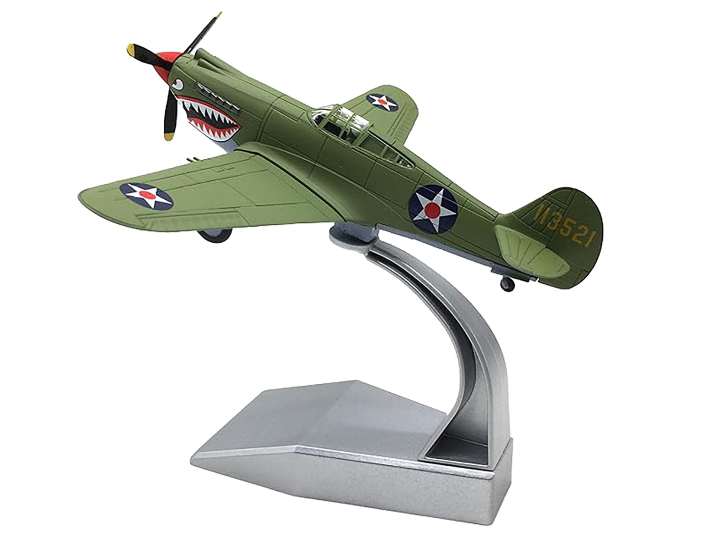 Curtiss P-40E Warhawk Fighter Aircraft "China-Burma-India Theater" (1942) United States Army Air Forces 1/72 Diecast Model Airplane