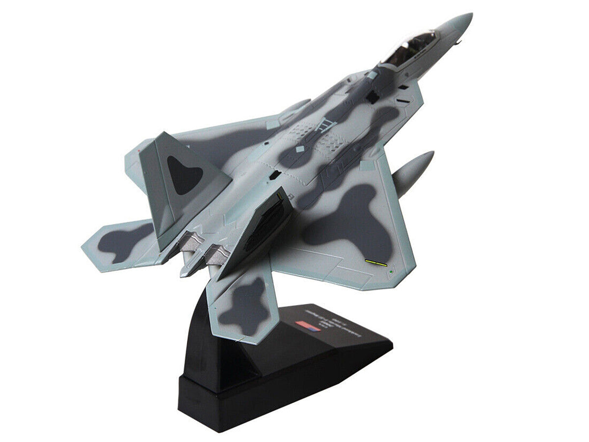 Lockheed Martin F-22A Raptor Stealth Aircraft "27th Figher Squadron 1st Operations Group Langley AFB" (2005) United States Air Force 1/100 Diecast Model Airplane Other
