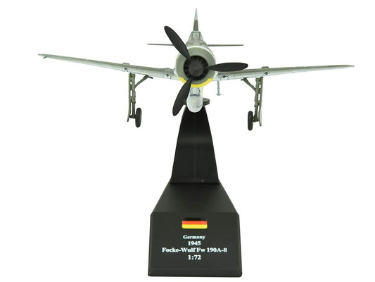 Focke-Wulf Fw 190A-8 Fighter Aircraft "98-Victory Ace Staffelkapitaen Horst Hannig I./JG 2 Triqueville France" (1943) German Luftwaffe 1/72 Diecast Model Airplane Other