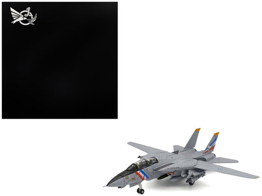Grumman F-14D Tomcat Aircraft "VF-2 Bounty Hunters USS Constellation" (1990s) United States Navy 1/100 Diecast Model Airplane-0