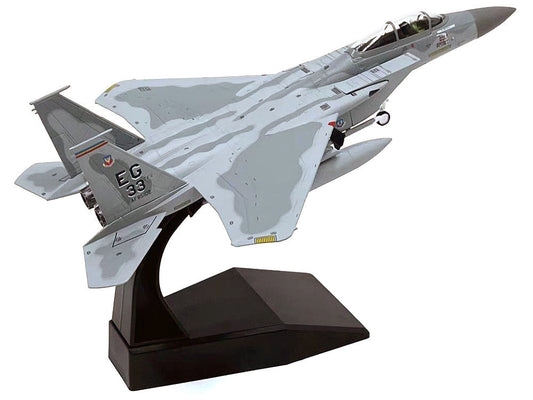 McDonnell Douglas F-15C Eagle Aircraft "MiG Killer Gulf Spirit 58th Tactical Fighter Squadron 33rd Tactical Fighter Wing Desert Storm" (1991) United States Air Force 1/100 Diecast Model Airplane Other