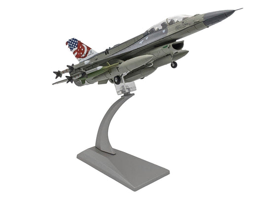 General Dynamics F-16D Fighting Falcon Fighter Aircraft "425th Fighter Squadron Best of Both Worlds Peace Carvin II 25th Anniversary Livery 56th Fighter Wing Luke AFB" (2018) United States Air Force 1/72 Diecast Model Airplane Other