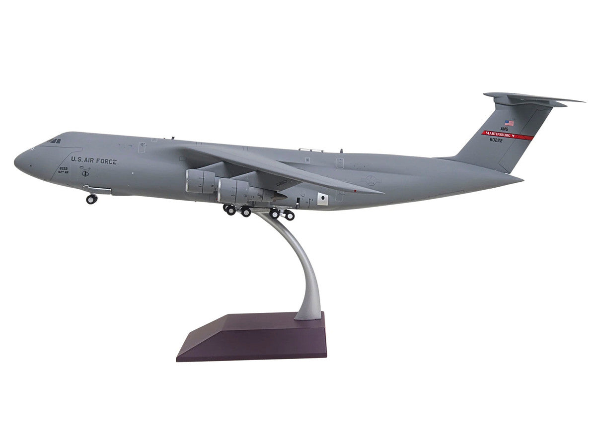 Lockheed C-5A Galaxy Transport Aircraft "68-0222 Martinsburg West Virginia Air National Guard" United States Air Force "Gemini 200" Series 1/200 Diecast Model by GeminiJets-0