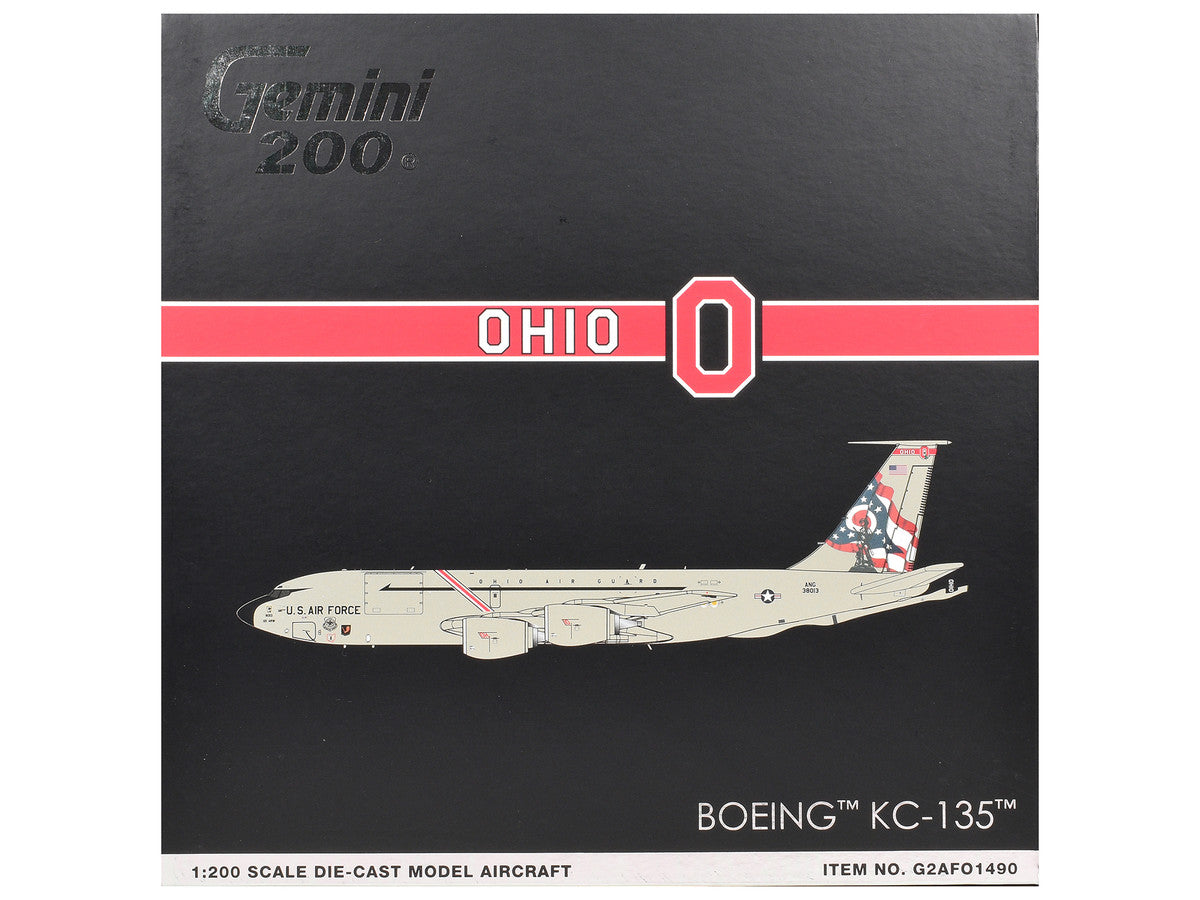 Boeing KC-135 Stratotanker Tanker Aircraft "63-8013 Ohio Air National Guard" United States Air Force "Gemini 200" Series 1/200 Diecast Model Airplane by GeminiJets GeminiJets