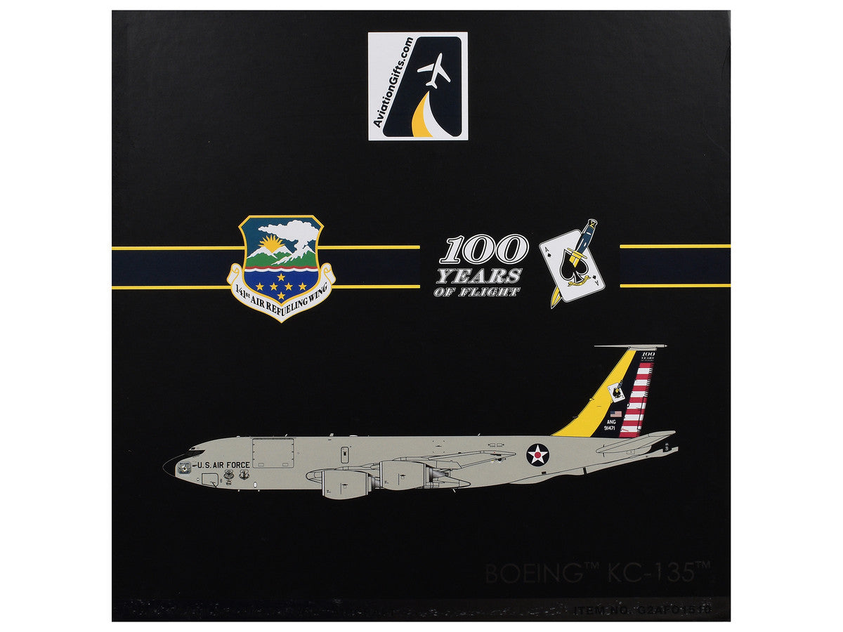 Boeing KC-135 Stratotanker Tanker Aircraft "Washington Air National Guard - 100 Years" United States Air Force "Gemini 200" Series 1/200 Diecast Model Airplane by GeminiJets GeminiJets