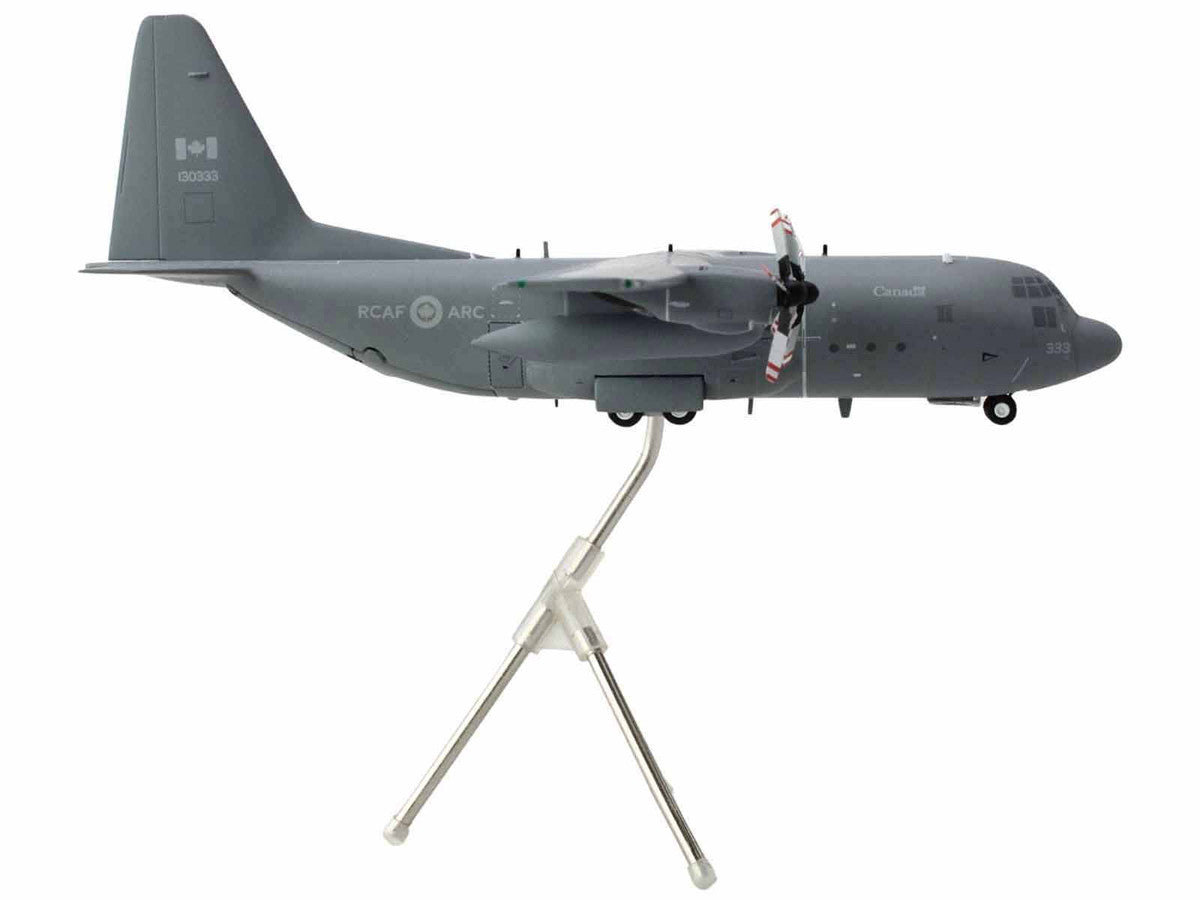 Lockheed C-130H Hercules Transport Aircraft "Royal Canadian Air Force" (130333) Gray "Gemini 200" Series 1/200 Diecast Model Airplane by GeminiJets-0