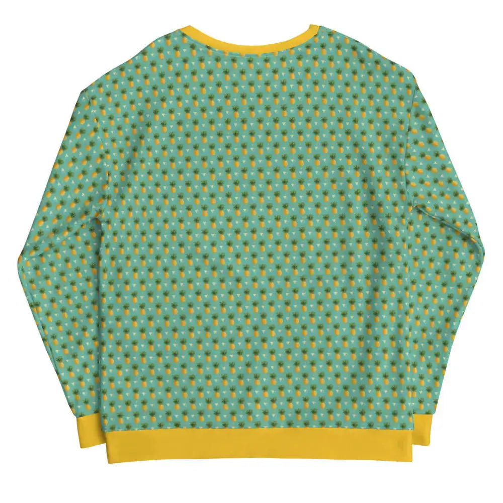 Women's Tropical Pineapple Print Sweatshirt