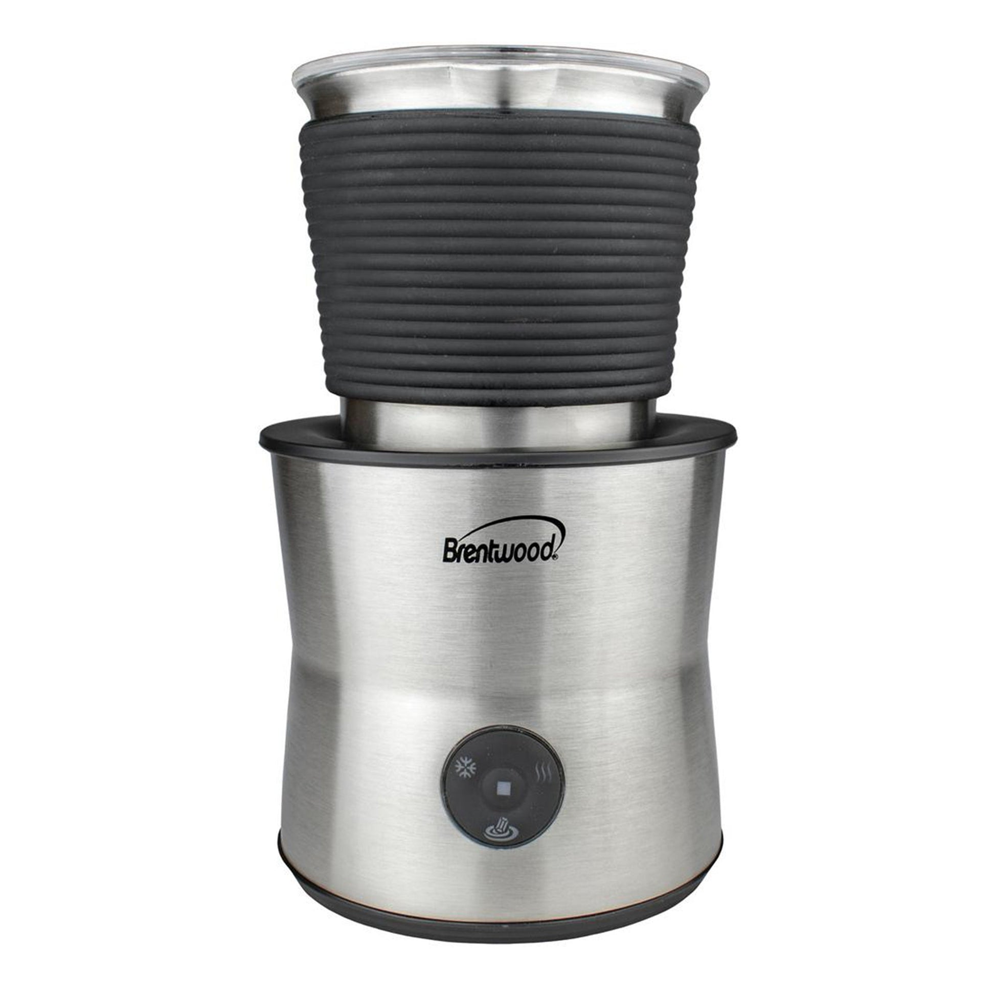 Brentwood 15 Ounce Cordless Electric Milk Frother, Warmer, and Hot Chocolate Maker in Stainless Steel W2B