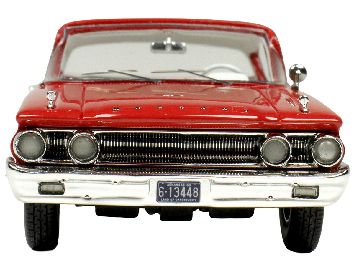 1960 Mercury Park Lane 4 Door Sedan Signal Red with White Interior Limited Edition to 200 pieces Worldwide 1/43 Model Car by Goldvarg Collection Goldvarg Collection