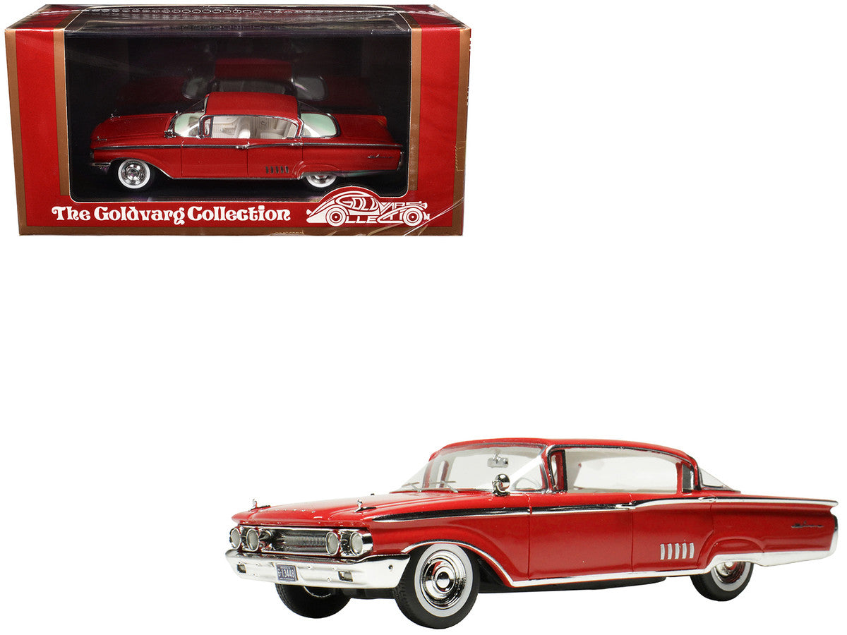 1960 Mercury Park Lane 4 Door Sedan Signal Red with White Interior Limited Edition to 200 pieces Worldwide 1/43 Model Car by Goldvarg Collection Goldvarg Collection