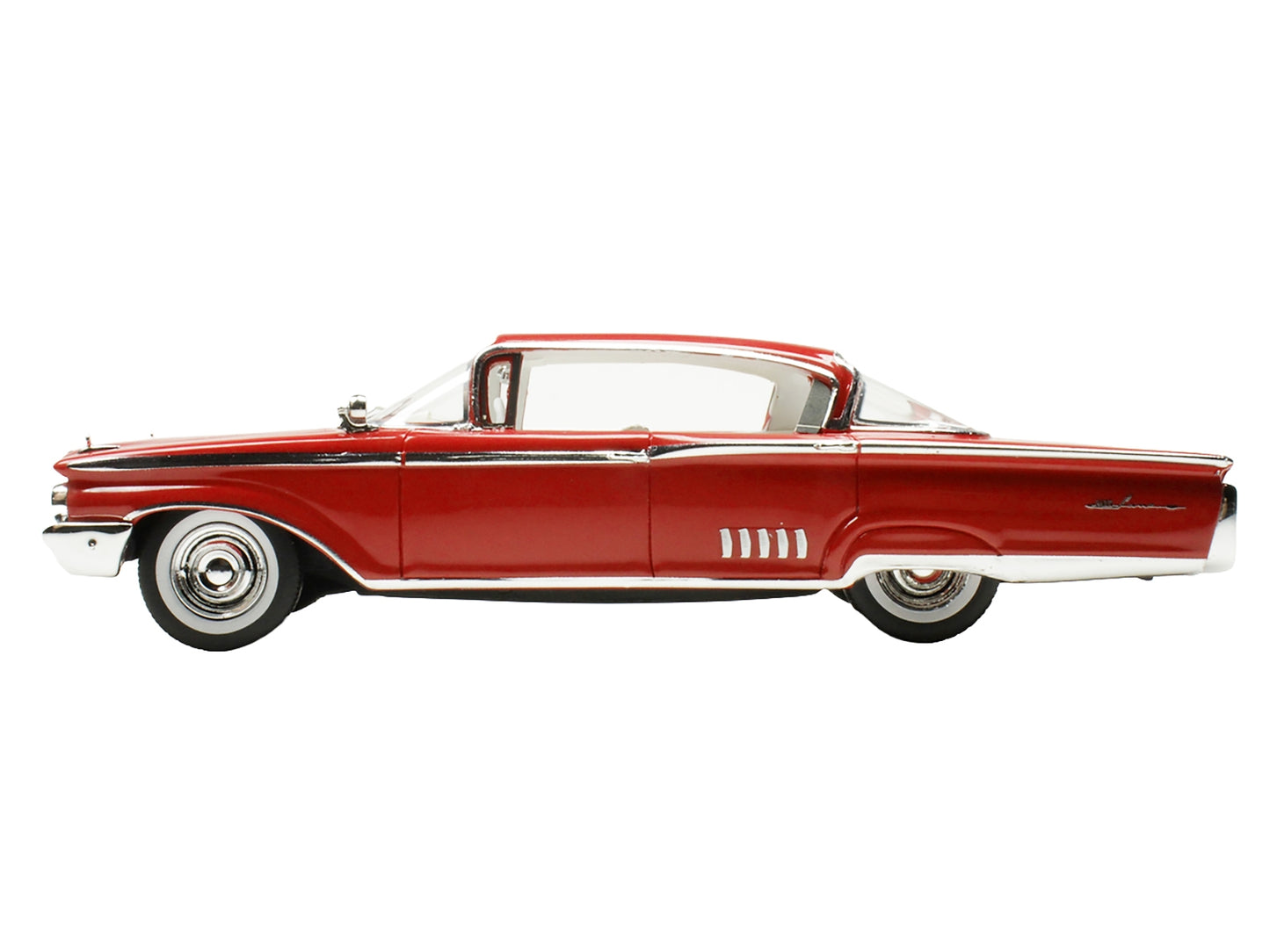 1960 Mercury Park Lane 4 Door Sedan Signal Red with White Interior Limited Edition to 200 pieces Worldwide 1/43 Model Car by Goldvarg Collection