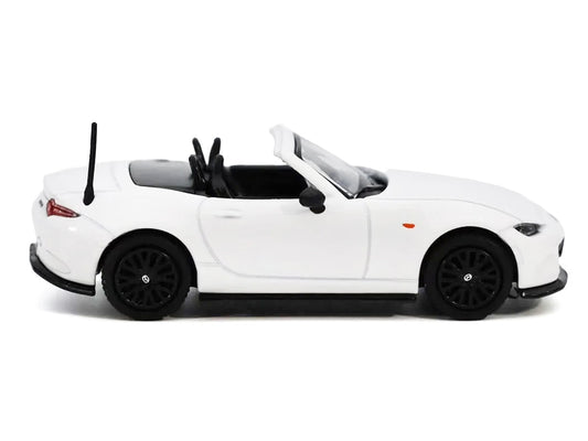 2024 Mazda MX-5 Roadster White 1/64 Diecast Model Car by GCD x Enchery-0