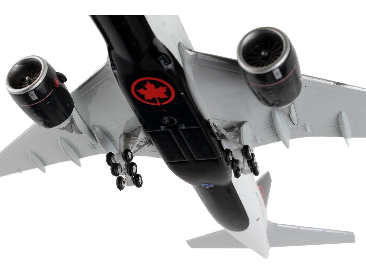 Boeing 777-200LR Commercial Aircraft "Air Canada" White with Black Tail 1/400 Diecast Model Airplane by GeminiJets