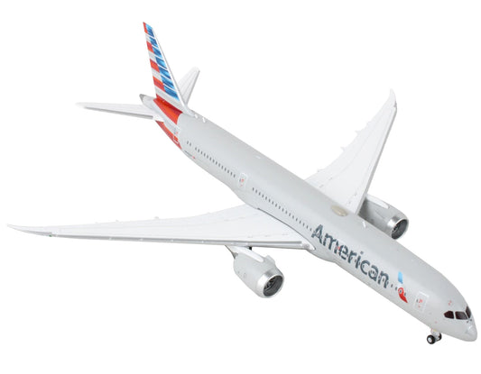 Boeing 787-9 Commercial Aircraft "American Airlines" Gray 1/400 Diecast Model Airplane by GeminiJets