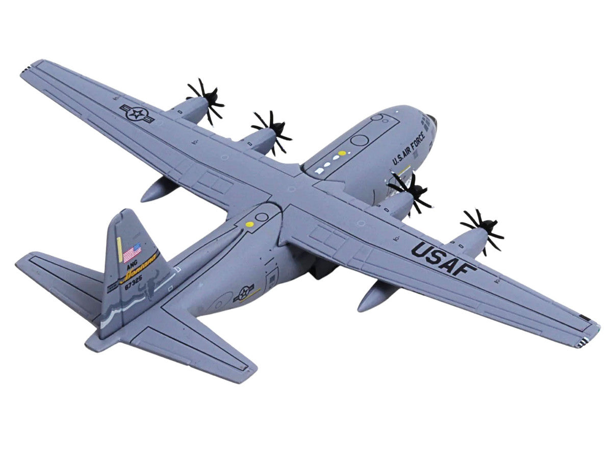 Lockheed C-130H3 Hercules Transport Aircraft "96-7325 120th Airlift Wing Montana Air National Guard" United States Air Force "Gemini Macs" Series 1/400 Diecast Model Airplane by GeminiJets GeminiJets