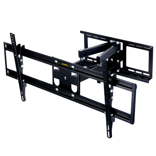 MegaMounts Full Motion Articulated Tilt and Swivel Television Wall Mount for 37-60 Inch Screens with Bubble Level W2B