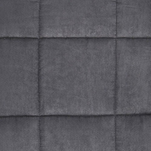 King Plush Sherpa Reversible Micro Suede Comforter Set in Gray FastFurnishings