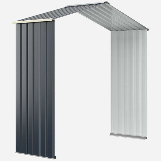 Outdoor Storage Shed Extension Kit for 7 Feet Shed Width W2B
