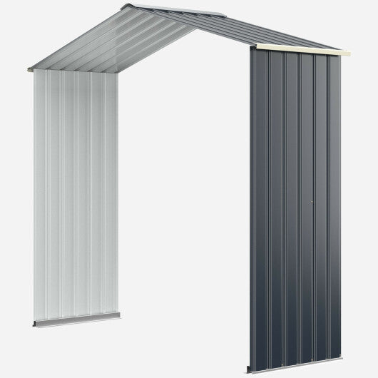 Outdoor Storage Shed Extension Kit for 7 Feet Shed Width W2B