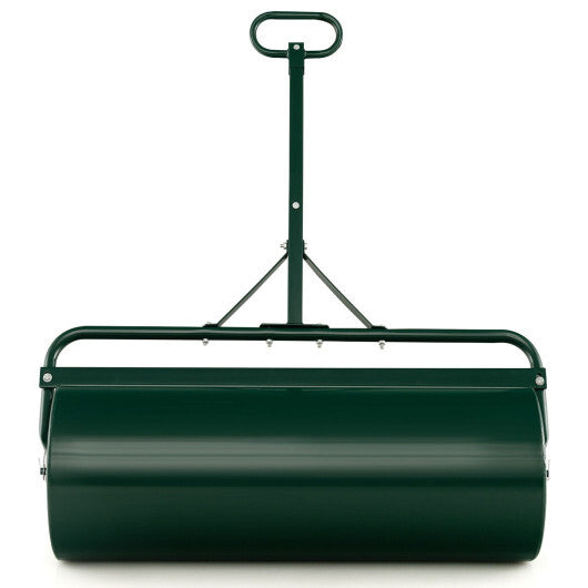 39 Inch Wide Push/Tow Lawn Roller-Green W2B