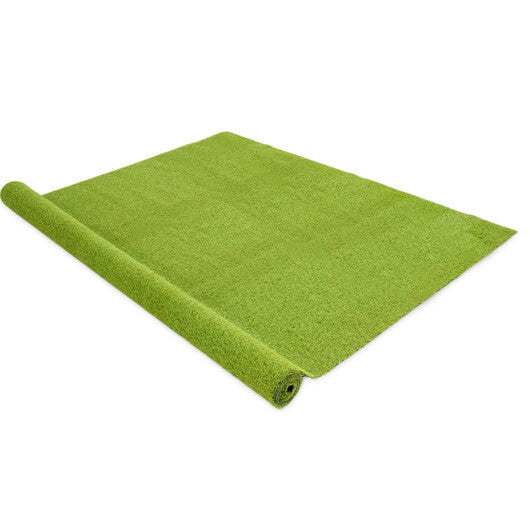 15 x 7 Feet Artificial Turf Rug with Low 0.75 inch Pile Height W2B