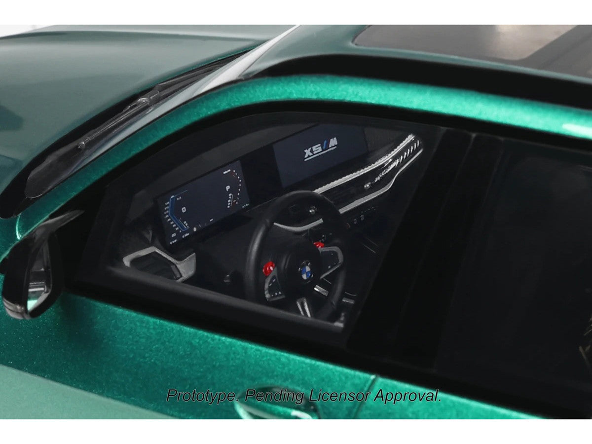 2023 BMW X5 M Competition Isle of Man Green Metallic 1/18 Model Car by GT Spirit-2
