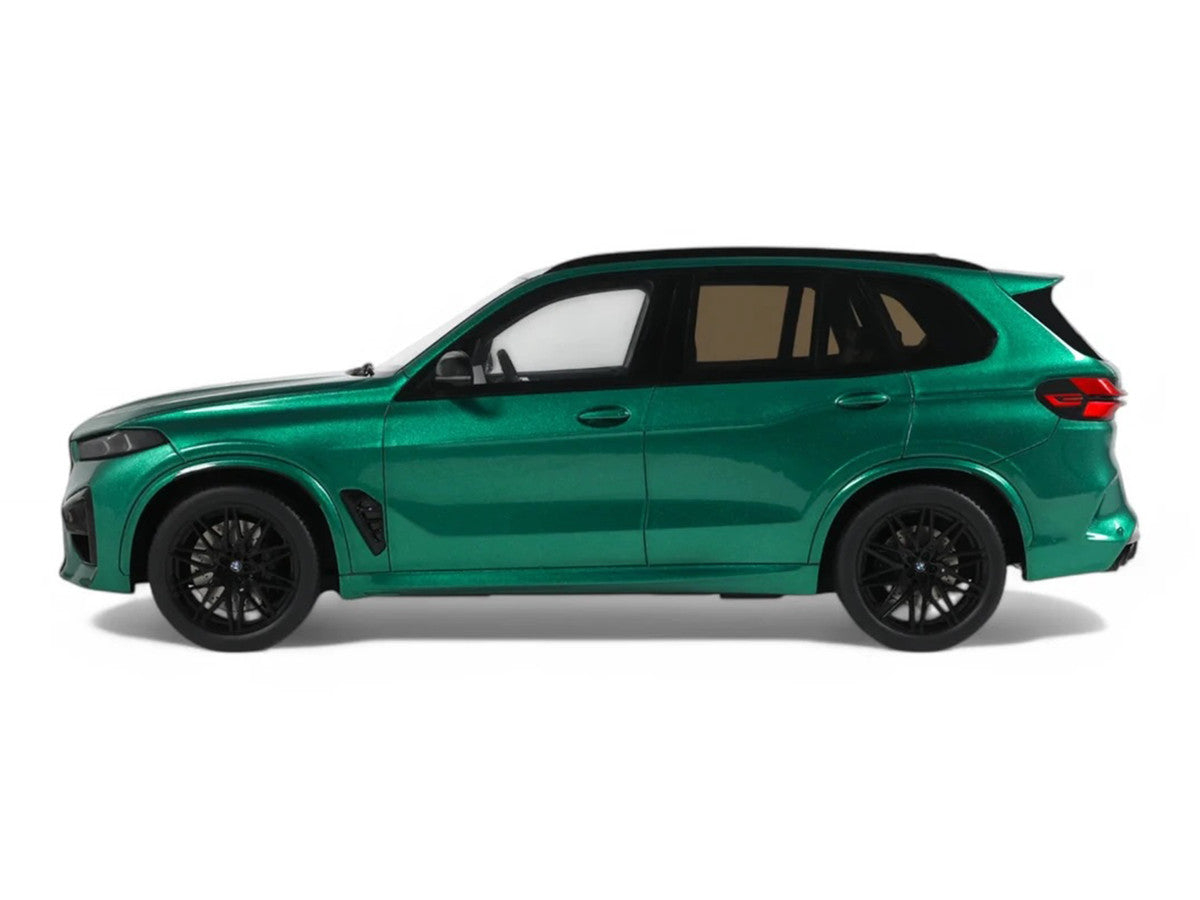 2023 BMW X5 M Competition Isle of Man Green Metallic 1/18 Model Car by GT Spirit-0