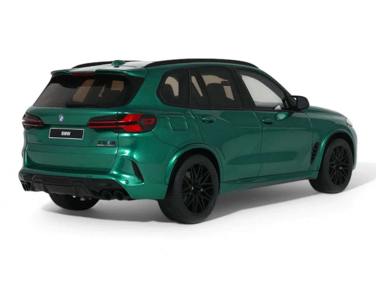 2023 BMW X5 M Competition Isle of Man Green Metallic 1/18 Model Car by GT Spirit-1