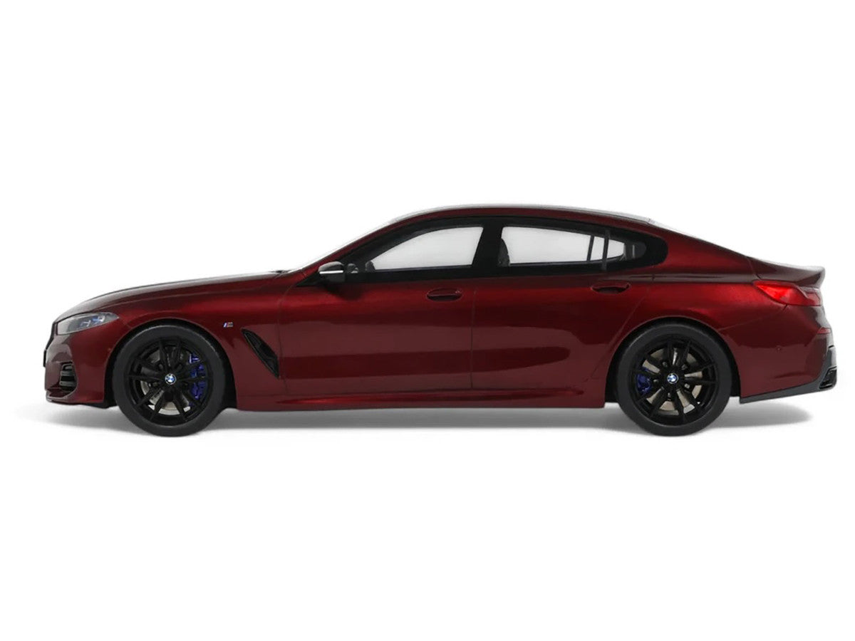 2023 BMW M850I xDrive M Performance Aventurine Red with Carbon Top 1/18 Model Car by GT Spirit-0